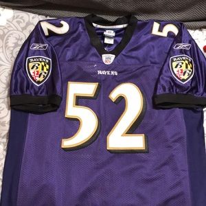 Baltimore Ravens Ray Lewis On The Field Jersey